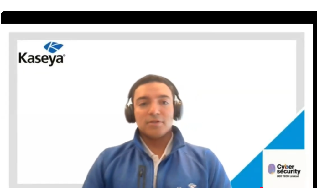 Jorge Gomez, Dark web ID, 800TECH webinar, Cyber security, panel discussion, feature speaker, Dark web monitoring, Kaseya